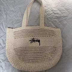 Stussy Woven Tote Bag "Ivory"