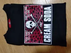 CREAM SODA スカルデザイン ロンT