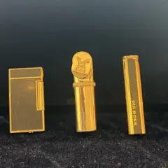 ガスライター まとめ売り 7点セット ゴールド ブラック - メルカリ