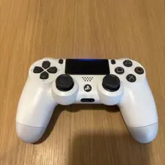 【ジャンク品】SONY DUALSHOCK 4 ホワイト（付属品ケーブルあり）