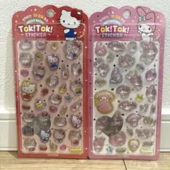 【正規品】 韓国限定 サンリオ 3Dシール 5枚　©マークあり　ボンボンドロップ