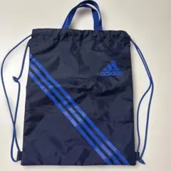 adidas ナップザック　マルチバッグ シューズ入れ　ネイビー　スポーツのサムネイル