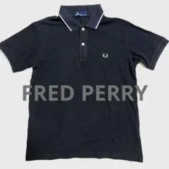 FRED PERRY ポロシャツ 半袖 ブラック Mサイズ【80年代モデル】 - メルカリ