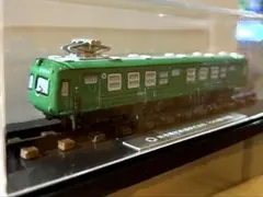 熊本電気鉄道１００周年記念　 5000形　クリスタル　ペーパーウェイト 5000形（青ガエル）のペーパーウエイト