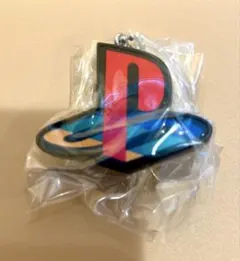 PlayStation™ ミニチュアチャーム付きビスケット ロゴ キーホルダー
