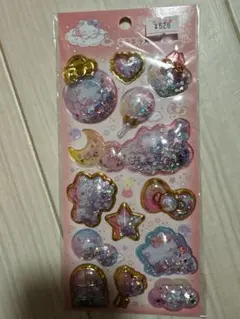 ハローキティ キラキラカプセルシール 開封済