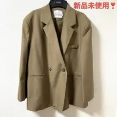 ダブルブレスト テーラードジャケット