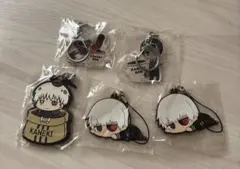 東京喰種 金木研 アクリルキーホルダー ラバーストラップ セット