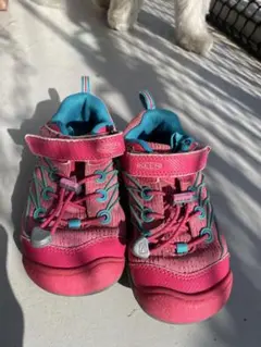 KEEN キッズスニーカー ピンク/ターコイズ