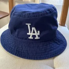 LAニューエラネイビー バケットハット