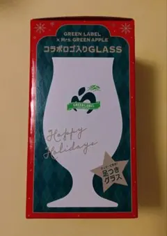 GREEN LABEL x Mrs. GREEN APPLE 足つきグラス