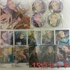 あんスタ　乱凪砂　ぱしゃっつ 色紙 缶バッジ 等 まとめ売り