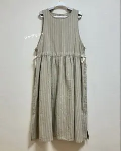 サマンサモスモス　エプロンワンピース ジャンスカ