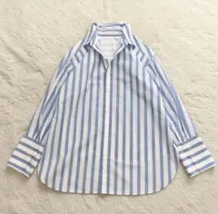 MACPHEE ストライプシャツ 36 日本製 美品 トゥモローランド