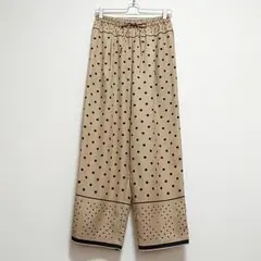 美品 21AW manipuri Spick別注 ジオメドットイージーパンツ