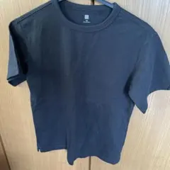 UNIQLO クルーネックTシャツ ブラック 150cm