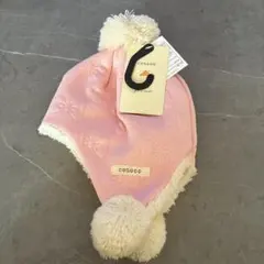 conoco ピンク　ニット帽