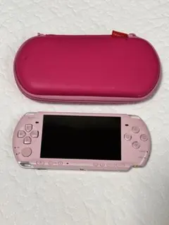 PSP3000 ブロッサムピンク　ジャンク　ケース付き　メモリースティック4GB