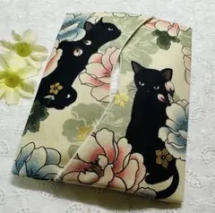 ハンドメイド ポケットティッシュケース　猫シリーズ　QUIRT GATE