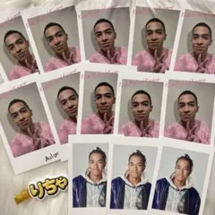 chameleon10枚GottaBe3枚チェキ風カード リチャ ヘアピン