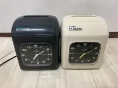 動作品】AMANO BX2000 電子タイムレコーダー 3台まとめ売り - メルカリ