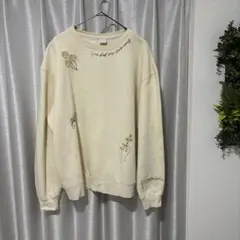 ZNA クリーム色 スウェット