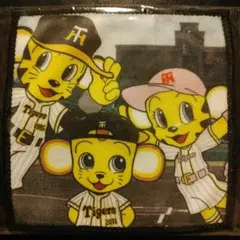 新品【阪神☆ハンカチ】阪神タイガース☆トラッキー、ラッキー、キー太☆送料込み