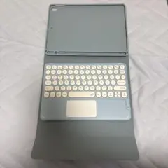 iPad専用 Bluetoothキーボードケース グレー
