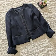 【レディース】ESPRITMUR　セレモニー　ジャケット　11号　ネイビー