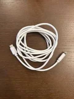 タイプC　ライトニング　充電　ケーブル　ホワイト 2m