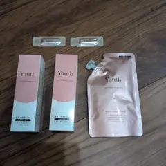 【新品セット売り】Yunth 美白化粧水2本&詰め替え1本　★エッセンス付き！