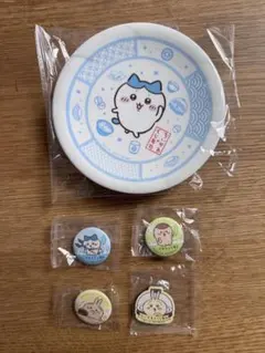 ちいかわ　くら寿司　寿司皿　ハチワレ　5点セット