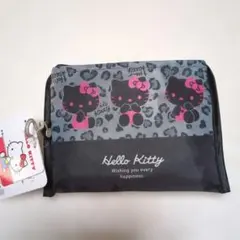 ハローキティ　 ヒョウ柄　エコバッグ　しまむら 新品　未使用