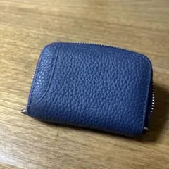 GRAV カードケース　ジャバラ財布　ネイビー