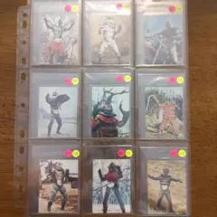 旧 カルビー 仮面ライダーカード 新ゴシック版 15種