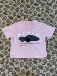 Semon ピンク 半袖 トップス 80 semonapartment