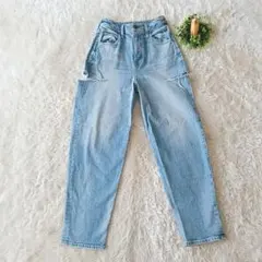 RED CARD レッドカード　ハイウエスト ダメージデニムパンツ　Gパン