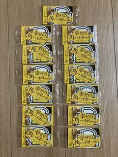 セブンイレブン　角ハイボール ステッカー シール　ウイスキー　13点セット