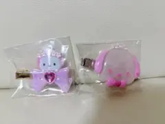 桜デザインシリーズ 前髪クリップ ポチャッコ