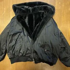 ZARA 2way リバーシブル　ジャケット　ブラック