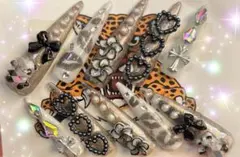 ネイルチップ 10個セット デザイン多彩