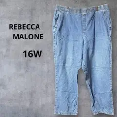 REBECCA MALONE 16W デニムパンツ