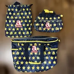 archivio 星柄バッグ3点セット⭐︎ロッカー⭐︎カート⭐︎シューズバッグのサムネイル