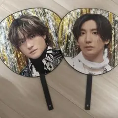 SHINTARO TAIGA うちわ 2枚セット　SixTONES