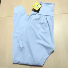 【新品未使用】TIGORA ヨガパンツ ライトブルー UPF50+UVカット M