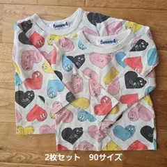 双子 2枚セット 90サイズ バーバパパ ロンT