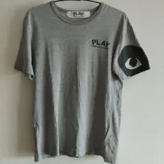 PLAY COMME des GARÇONS Tシャツ グレーS
