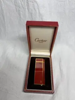 Cartier ホワイト ベビーピンク ライター - メルカリ