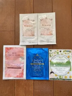新品　フェイシャルマスク　シートマスク　5枚セット