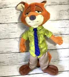上海ディズニー ズートピア ニック・ワイルド ぬいぐるみ キャラクター